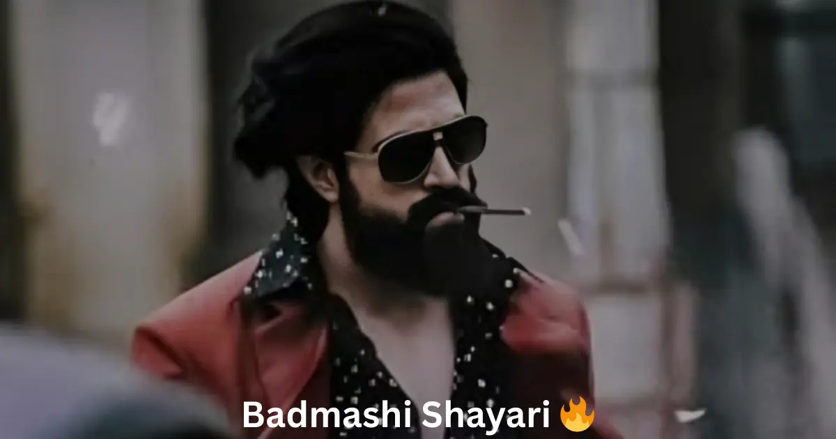 Top Best Badmashi Shayari In Urdu Attitude Quotes