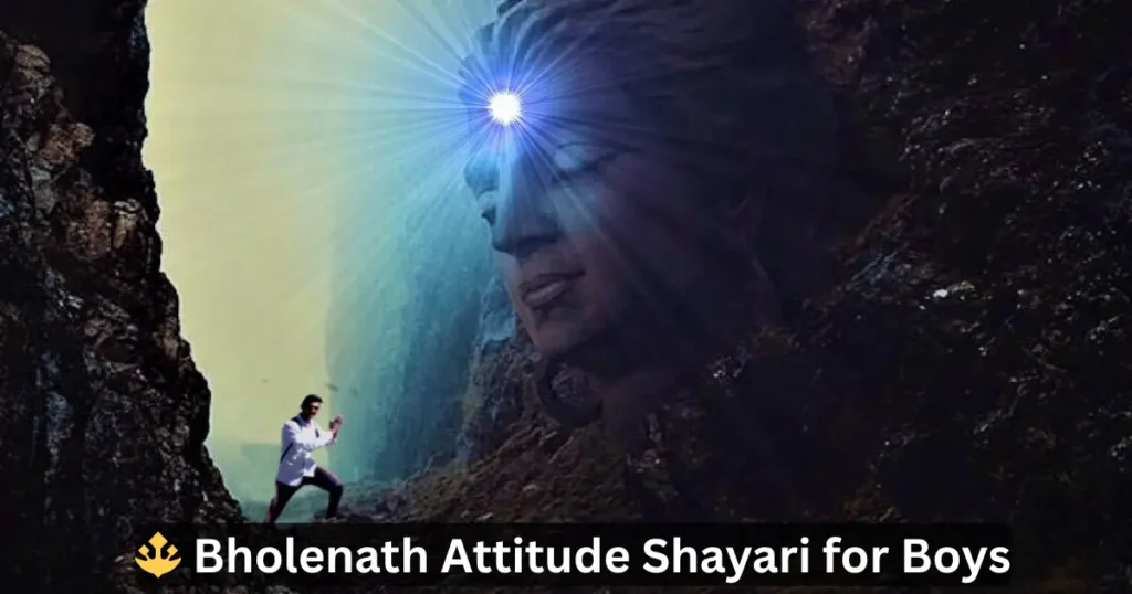 attitude mahadev shayari