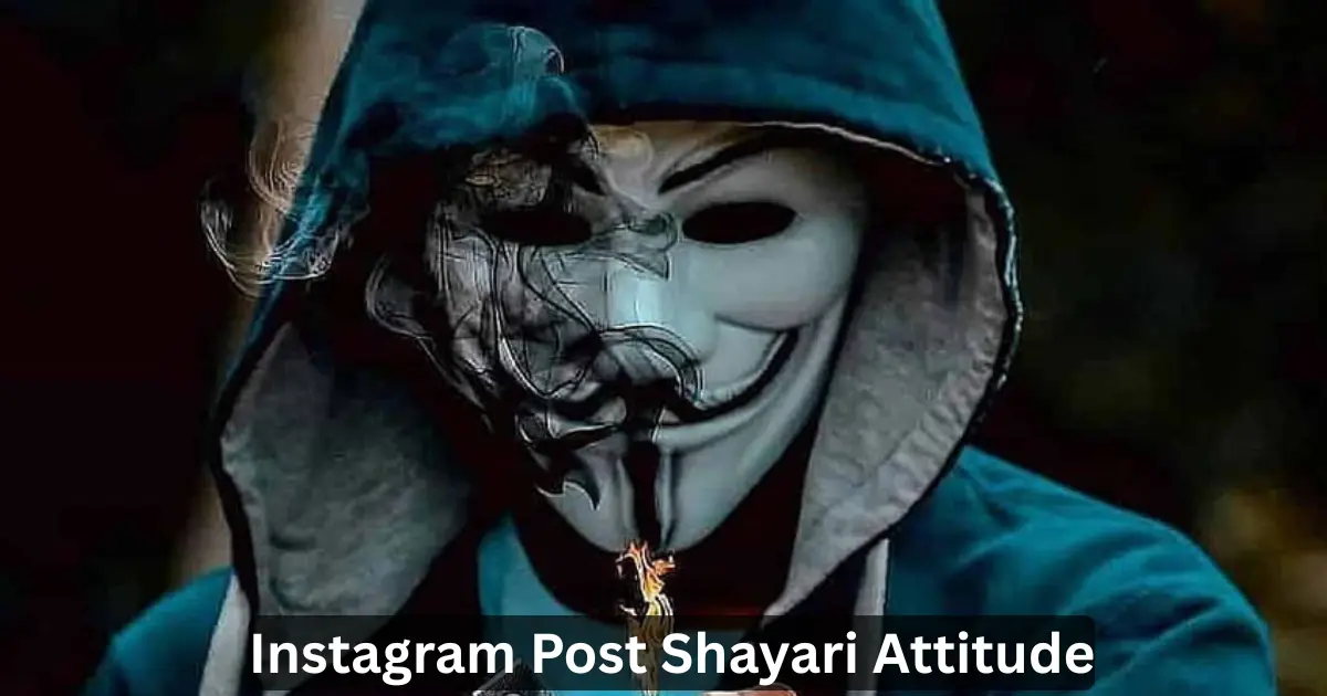 instagram post shayari attitude