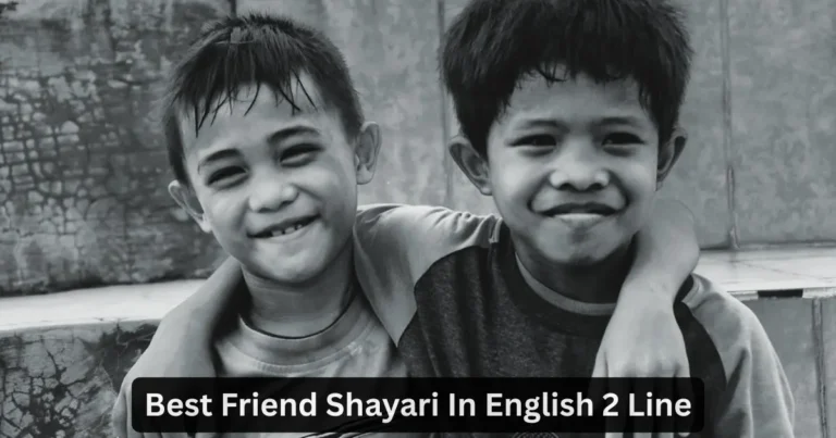 best friend shayari in english 2 line