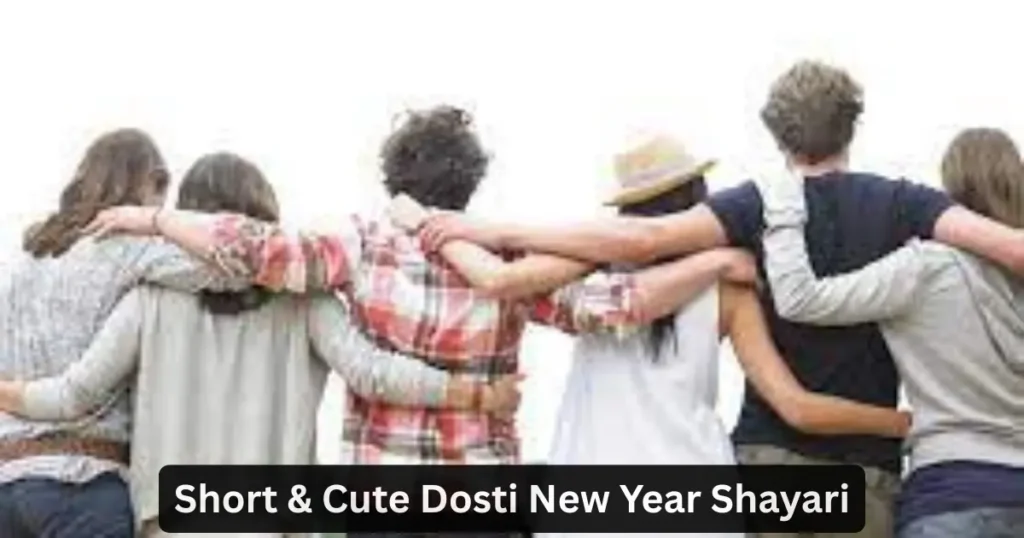 dosti happy new year shayari

