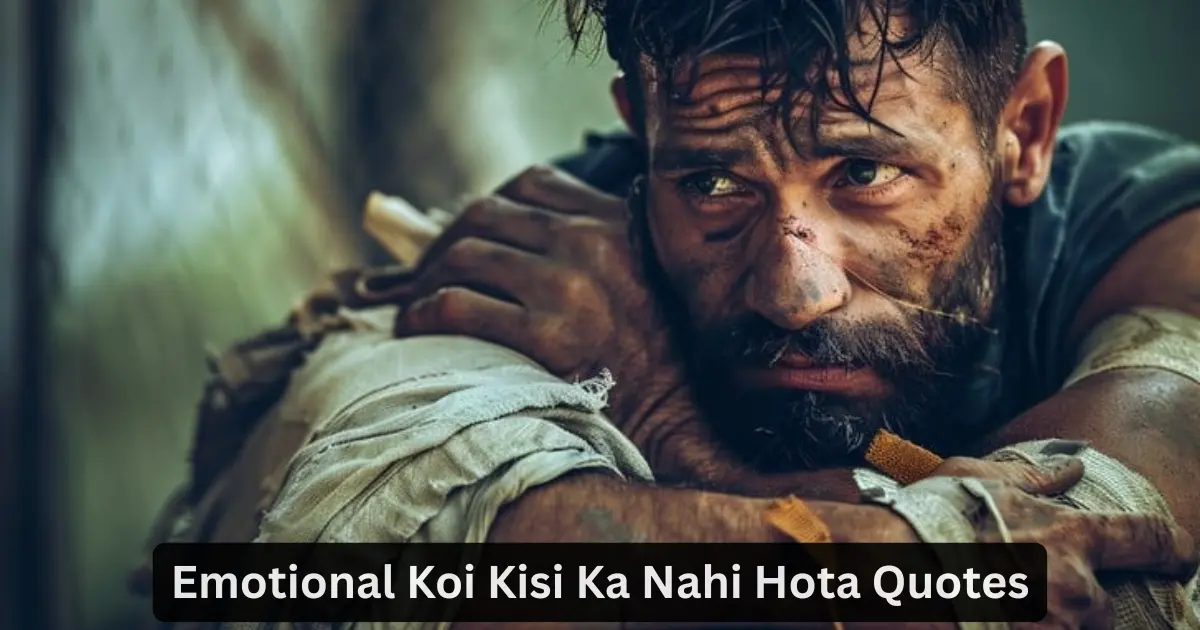 emotional koi kisi ka nahi hota quotes