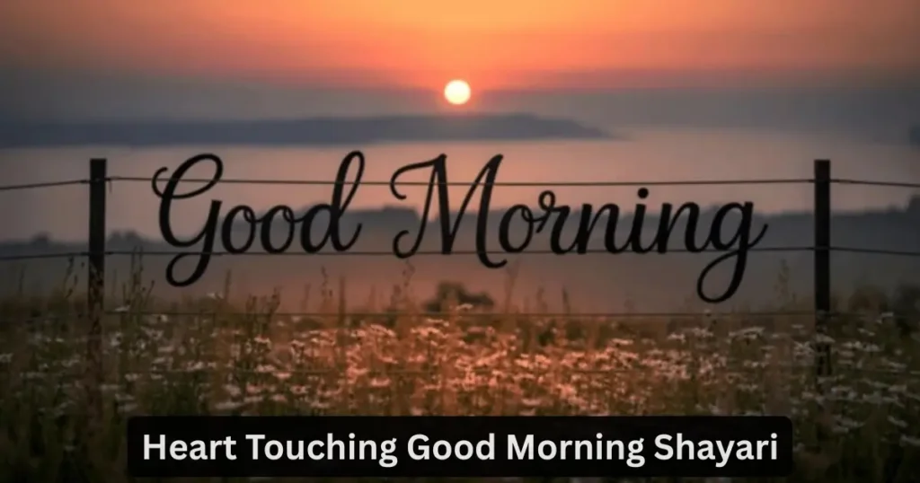 good morning shayari