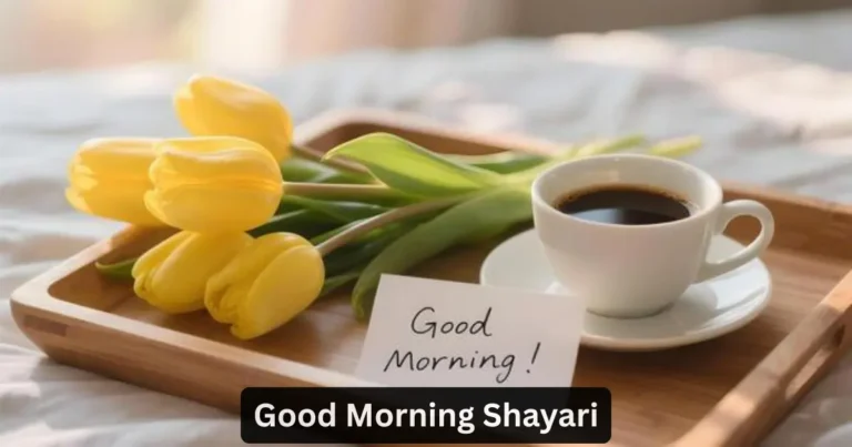 good morning shayari