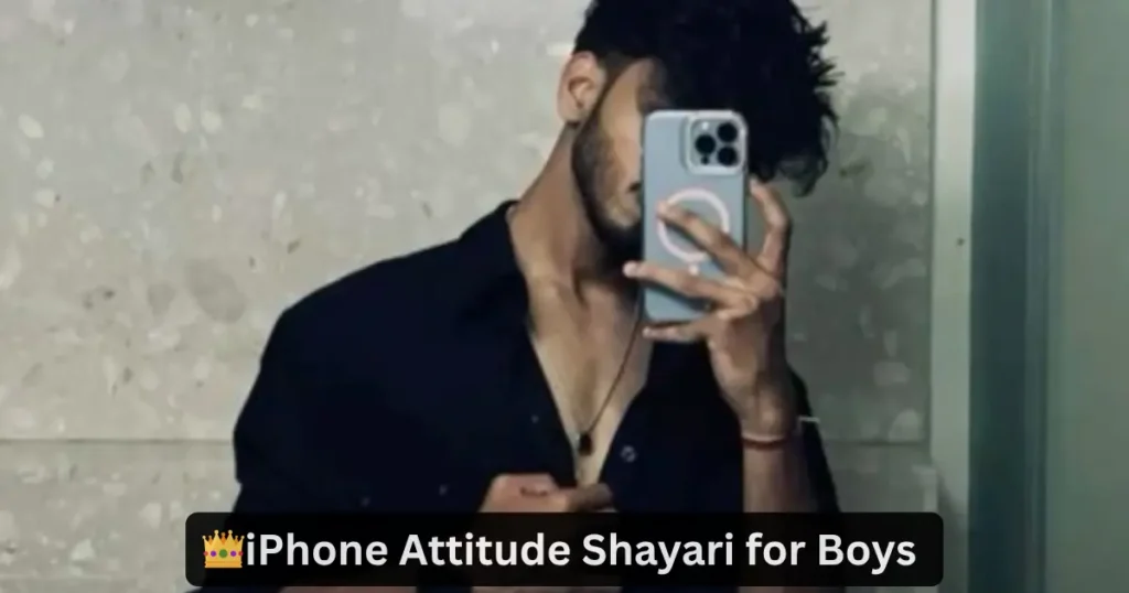 iphone attitude shayari