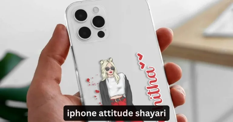 iphone attitude shayari