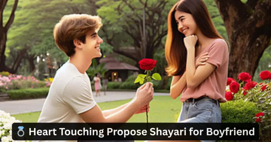 propose shayari