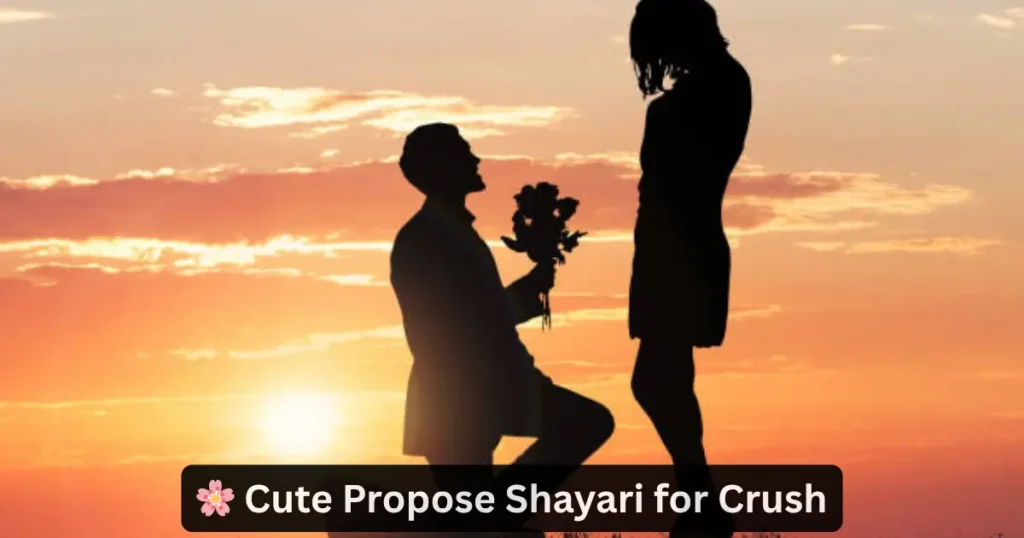 propose shayari