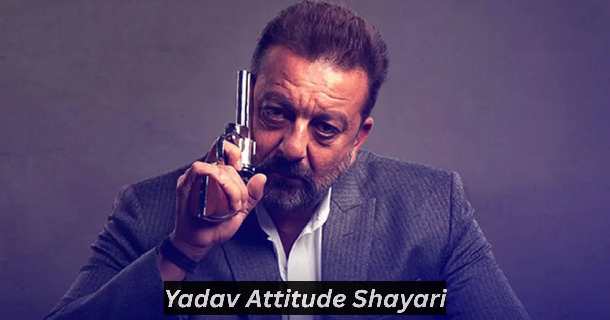 yadav attitude shayari