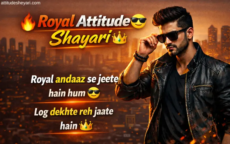 attitude shayari