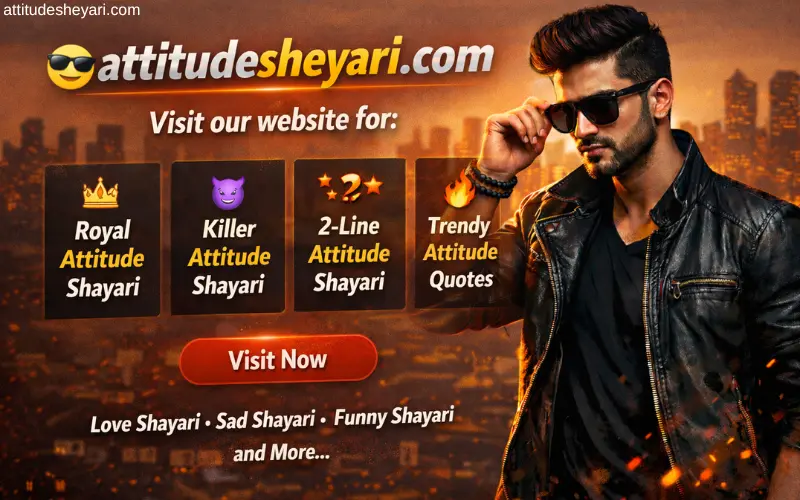 attitude shayari