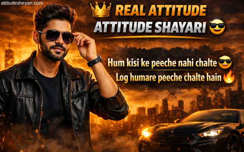 attitude shayari for boys